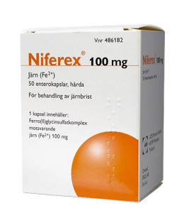 Niferex package 100 mg